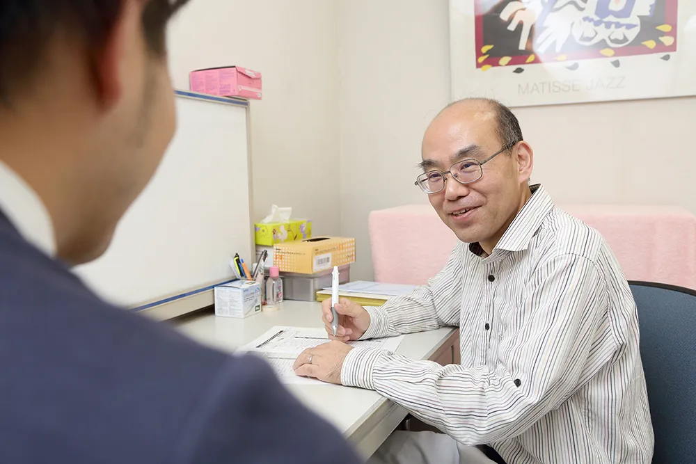 患者さんが主体となり、医者はガイドとなり。共に治療の「ゴール」を目指します